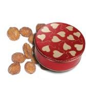 1 and 1 2 lb Honey Roasted Peanuts Tin - Sweet Hearts by Honey