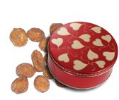 1 and 1 2 lb Honey Roasted Peanuts Tin - Sweet Hearts by Catoctin Kettle Korn