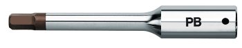 PB Drive sockets for hexagon socket screws size:3