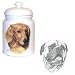 Bull Mastiff Cookie Jar, Porcelain by Rosalinde (10' X 7')