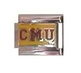 Central Michigan Chippewas Italian Style Charm