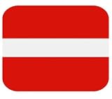 Latvia Latvian Latvija Flag Mousepad Mouse Pad Mat