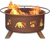 Bear & Trees Fire Pit