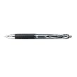 uni-ball Signo Gel 207 Retractable Roller Ball Pen, Medium Point, Translucent Barrel, Black Ink, 12-Pack (33950)