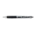 uni-ball Signo Gel 207 Retractable Roller Ball Pen, Medium Point, Translucent Barrel, Black Ink, 12-Pack (33950)