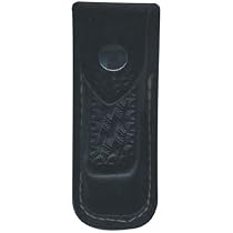 X-Large Zermatt Pouch- Leather/ Black - Knife Accessories - Other