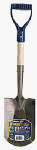 Ames True Temper Kodiak Cub Square Point Shovel with 17-Inch Power D-Grip Wood Handle #1693200