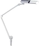 LAMPS BEAUTIFUL Mobil Contemporary Office Task Study Desk Swing Arm Clamp On Light by Litesource--Silver/Black--Excellent customer service--see our feedback.