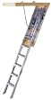 Louisville AS226P Summit Aluminum Folding Attic Ladder, 350 lbs rated capacity, 22 1/2" x 54"