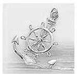 Anchor Wheel Charm