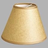 Beige Pleated Parchment Paper Shade