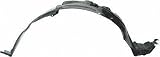 00-05 NISSAN SENTRA FRONT SPLASH SHIELD RH (PASSENGER SIDE), FENDER LINER (2000 00 2001 01 2002 02 2003 03 2004 04 2005 05) N222113 638425M000