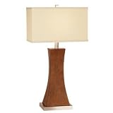 Retro Walnut Finish Table Lamp