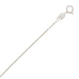 Sterling Silver 15 Inch 012 Box Chain Necklace