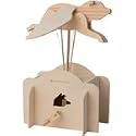 Wooden Automata Flying Pig Model Kit