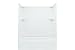 Sterling 71244100-47 Accord Smooth Bath and Shower Wall Set Only, Almond