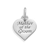 Mother of the Groom Charm Sterling Silver Wedding Gift