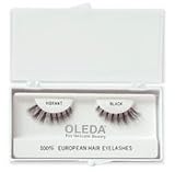 Natural Looking False Eyelashes with Free Glue - Black