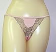 Natori 751004 Embroidered string bikini in pink Available sizes S-M-L