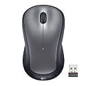 LOGICOOL ワイヤレスレーザーマウス 超小型レシーバー採用 M310 シルバー M310SV