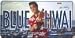 Elvis Presley Blue Hawaii License Plate