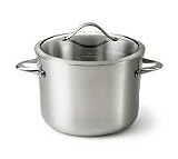 Calphalon Contemporary Stainless Stock Pot 8 qt, - Full House LR808 by Calphalon