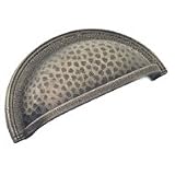 Arts & Crafts Collection Hammered Cup Pull, 3 C-C