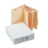 Classification Folder, Letter, Top Tab, 1 Gusset, Manila, 25/Box SJPS59700