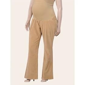 Motherhood Maternity: Plus Size Secret Fit Belly(tm) Corduroy Stretch Fabric Maternity Pants