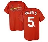 St. Louis Cardinals Name and Number T-Shirt #5 Albert Pujols