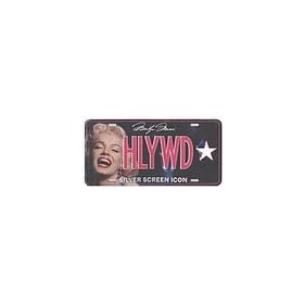 HLYWD Marilyn Monroe License Plate Tin Sign