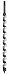 WoodOwl 02809 3/4-Inch by 18-Inch Spur Auger