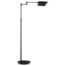 Holtkoetter Adjustable Swingarm Pharmacy Floor Lamp