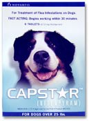 Novartis Capstar for Dogs Over 25-lbs (6 tablets, 57.0 mg)