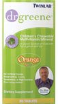 TwinLab dr greene Children's Chewable Multi-Vitamin/Mineral, Orange Flavor, 50-Count Tablets