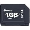 PRETEC Dual Voltage Reduced Size Multimedia Card MMCmobile / 1.8V (inkl. Adapter) 1GB