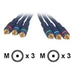 Cables To Go - 40009 - 1.5ft Velocity Component Video Cable (Blue)