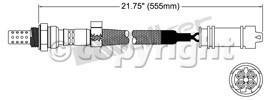 Walker 250-24125 Four Wire Oxygen Sensor