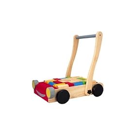 Baby Walker with Wooden Blocks