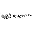 Johnson Prod. 100721DR Pocket Door Hardware