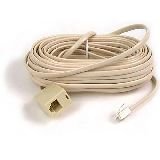 Belkin - Modem cable - RJ-11 (M) - RJ-11 (F) - 25 ft by Belkin