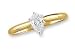 1/2 ct. Pear Shape Diamond Solitaire