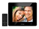 EASY TOUCH Digital foto frame DUFFY 20,32cm 8 Zoll Aufloesung 800x600pix schwarzer Rahmen in edel Design Fernbedienung Super