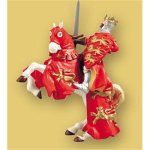 Eigenschaften PAPO 39340 / 39340 - PAPO Ritter - Pferd von Richard Löwenherz, rot