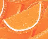 Orange Fruit Jell Slices 1LB Bag