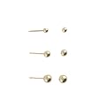 14K Earring Ball Set