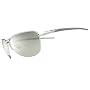 Nike Curfew Sunglasses - Chrome Frame w/ Grey Green Lens - EV0314-090