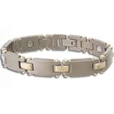 Sabona Titanium Duet Magnetic Bracelet (SIZE: Large)