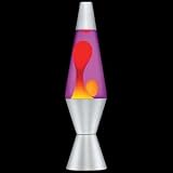Lava Lamp Original Brand 20 oz - Yellow Wax with Purple Liquid