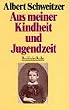 Aus meiner Kindheit und Jugendzeit